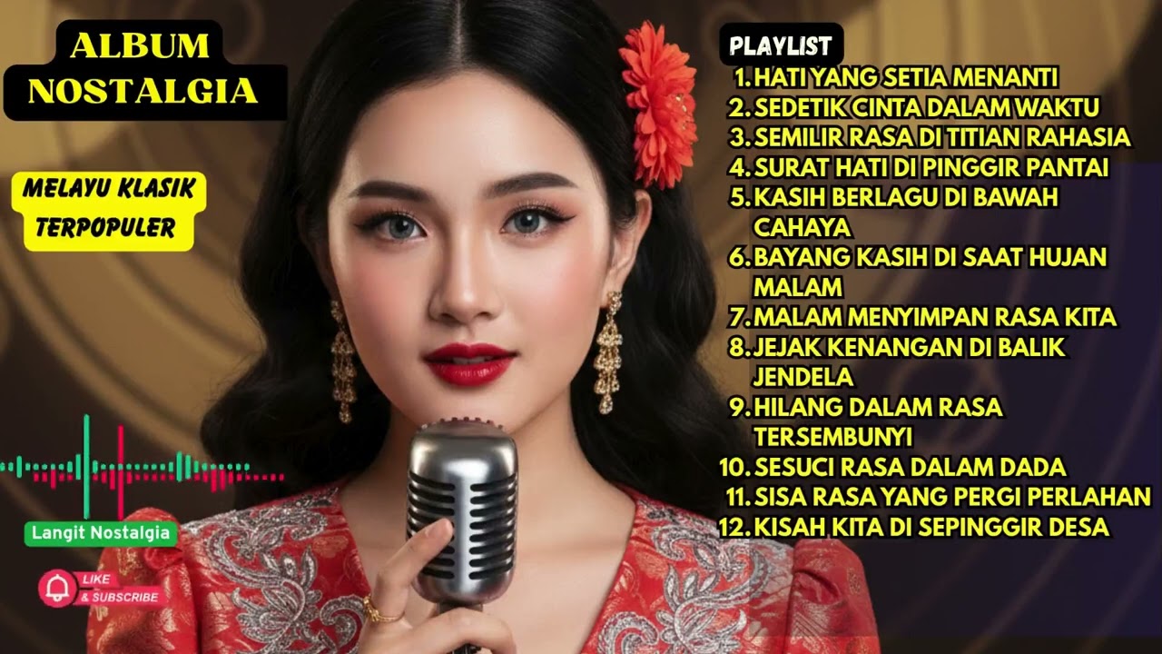 💔HATI YANG SETIA MENANTI ! 🎵 BEST HITS MELAYU KLASIK 70-AN