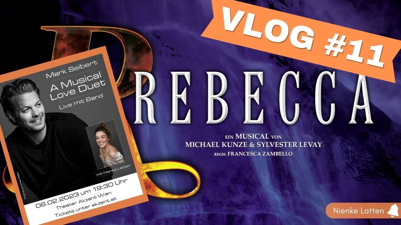 VLOG #11 REBECCA das musical - ROME, Konzert mit Mark, JCS, Cologne & Tilburg...