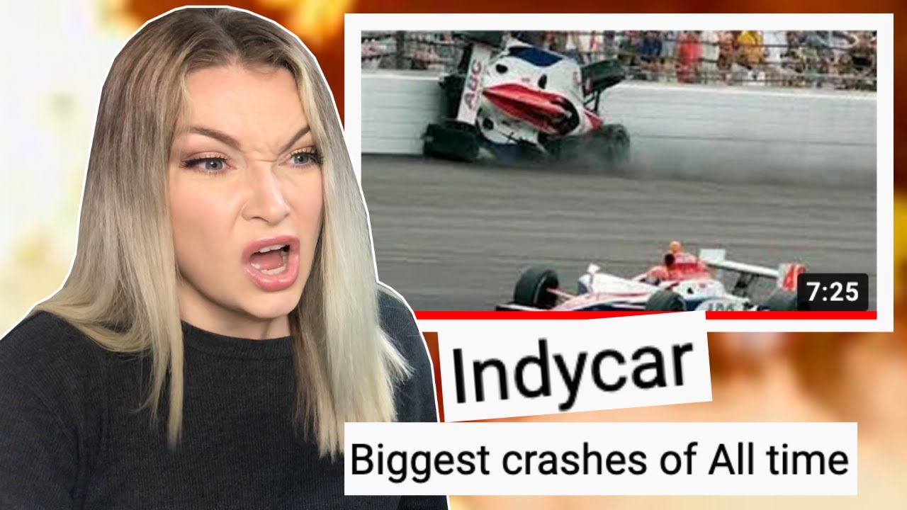 New Zealand Girl Reacts to INDYCAR BIGGEST CRASHES OF ALL TIME!! 😱