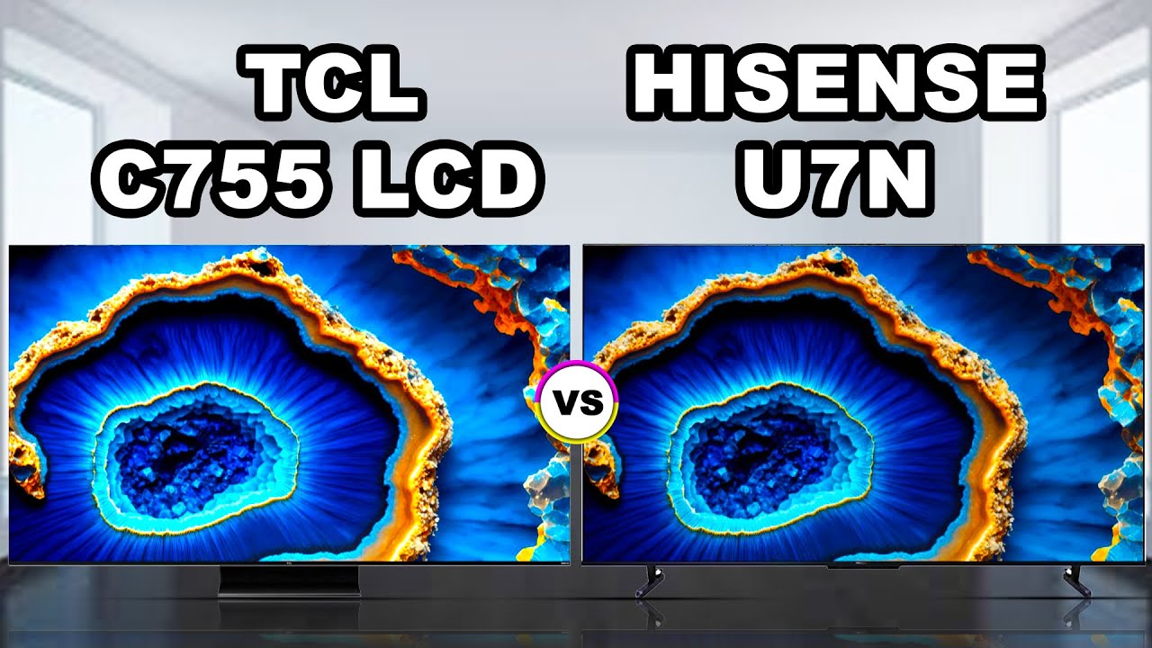 TCL C755 miniLED vs Hisense U7N ULED