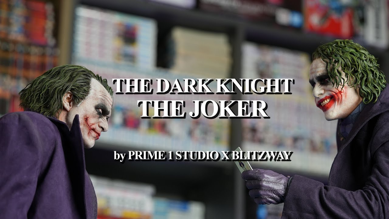 [4K UHD] 조커 삼대장이라 불렸던 놈들 중 둘이 모였다!! Prime 1 Studio X Blitzway 히스 레저 조커 리뷰!! w/ JND 조커 [등짝리뷰]