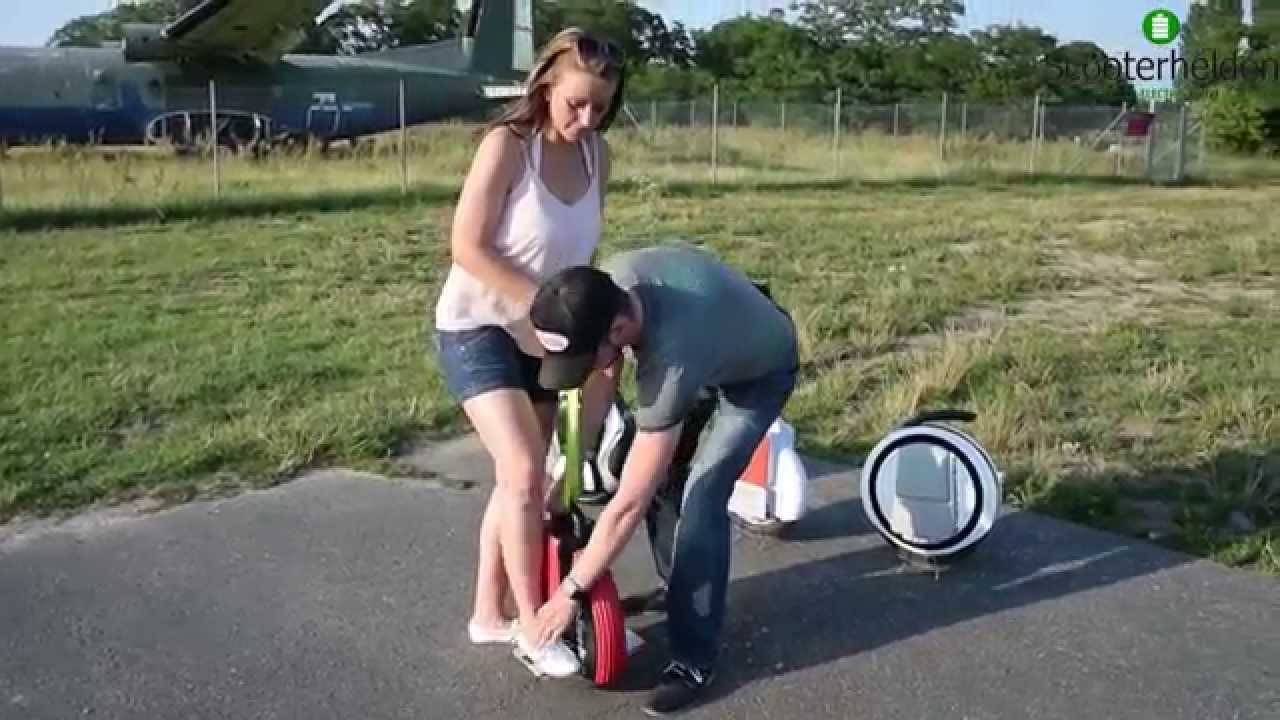 Monowheel, Solowheel, Ninebot, Lernvideo, Fahranleitung, Tutorial,  elektrisches Einrad *deutsch