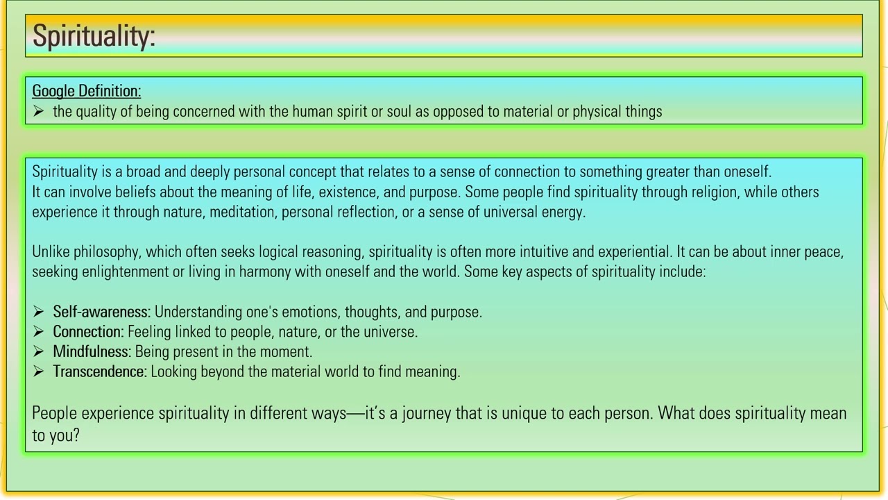 Spiritual Awakening   Slide 6   part 1.1.2