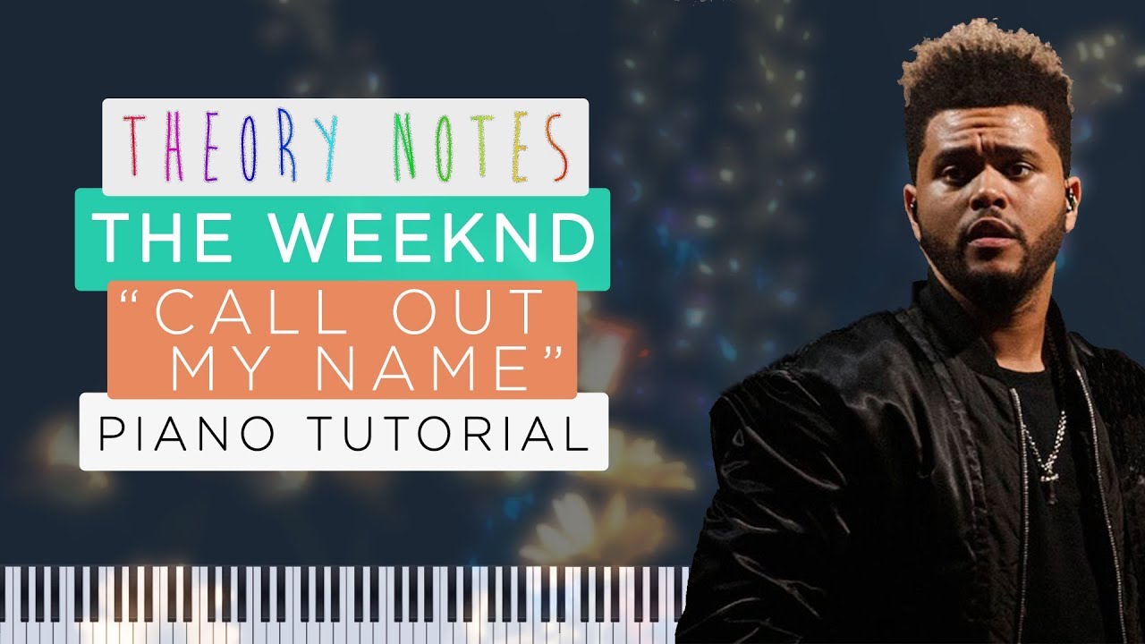 How to Play The Weeknd - Call Out My Name | Theory Notes Piano Tutorial