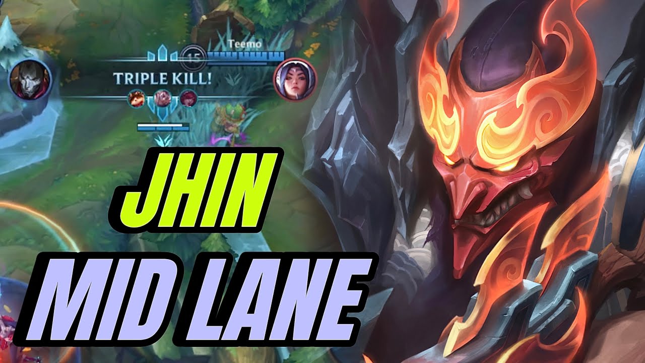Wild Rift Jhin Mid Lane Gameplay in Patch 5.1 D | Pro Builds!