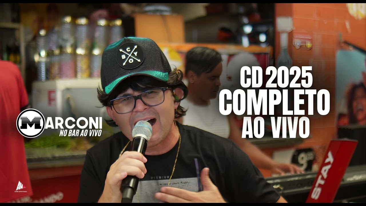 MARCONI NO BAR AO VIVO CD 2025
