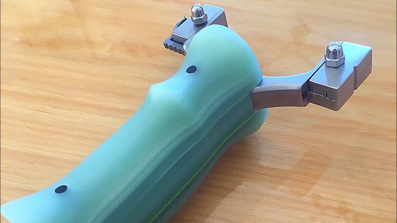 GZK hammer grip handle for ott and ttf catapult slingshot