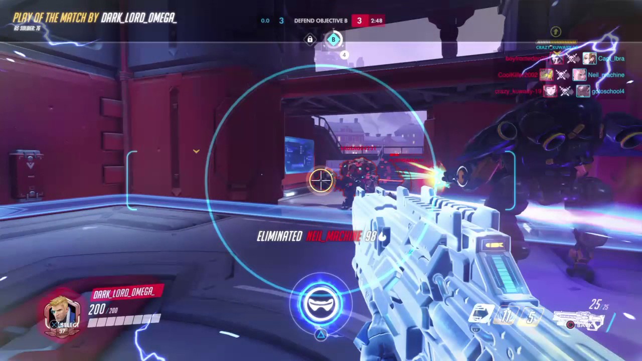 Overwatch: Soldier 76 Nano Boosted