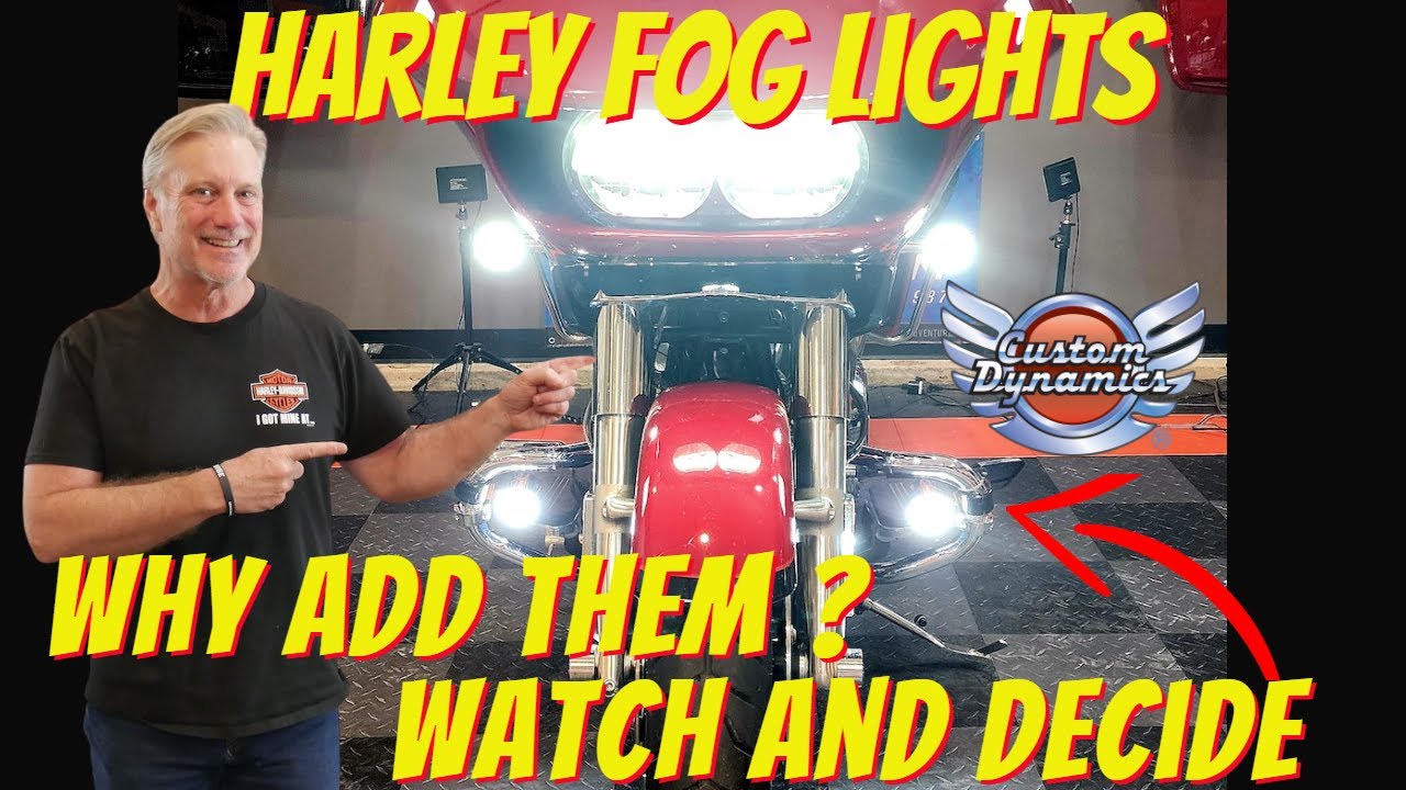 How to Install Fog Lights on a Harley Davidson | Road Glide