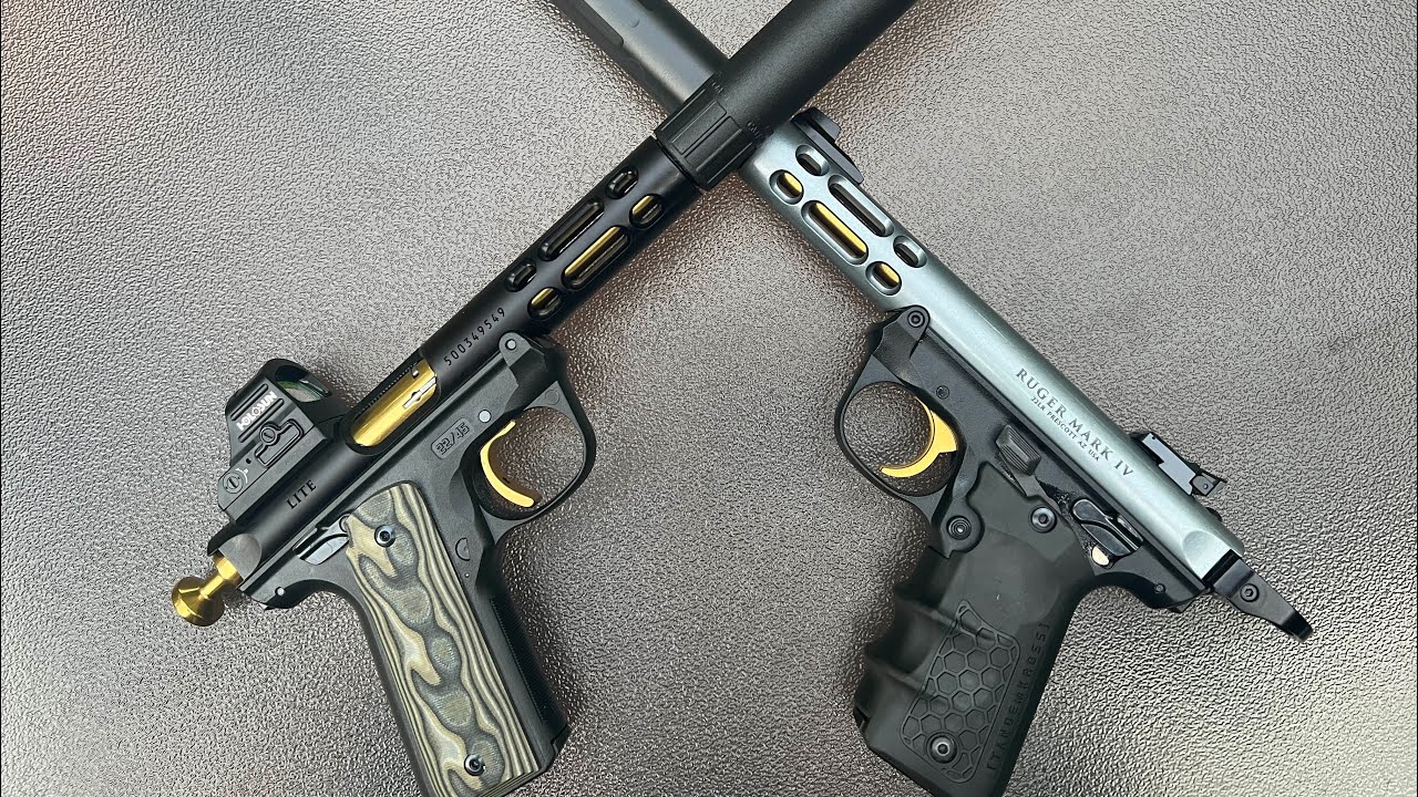 Factory vs Volquartsen trigger for Ruger Mk IV’s