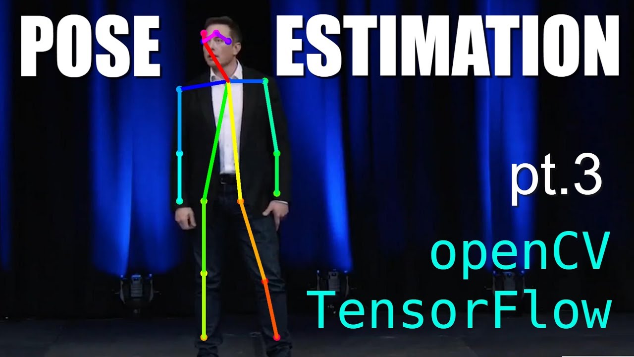 Pose Estimation with TensorFlow + openCV (pt3) 3D pose estimation