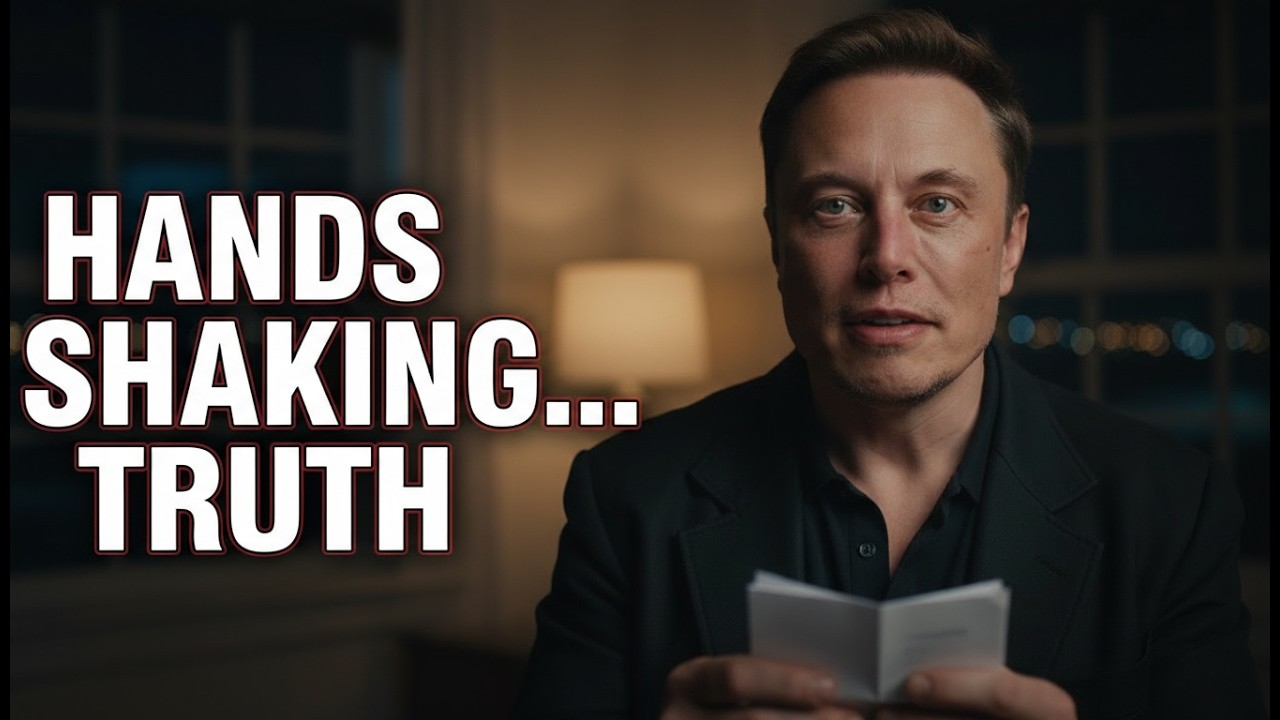 Elon Musk: My Hands Were Shaking… I Can’t Hide the Truth Anymore