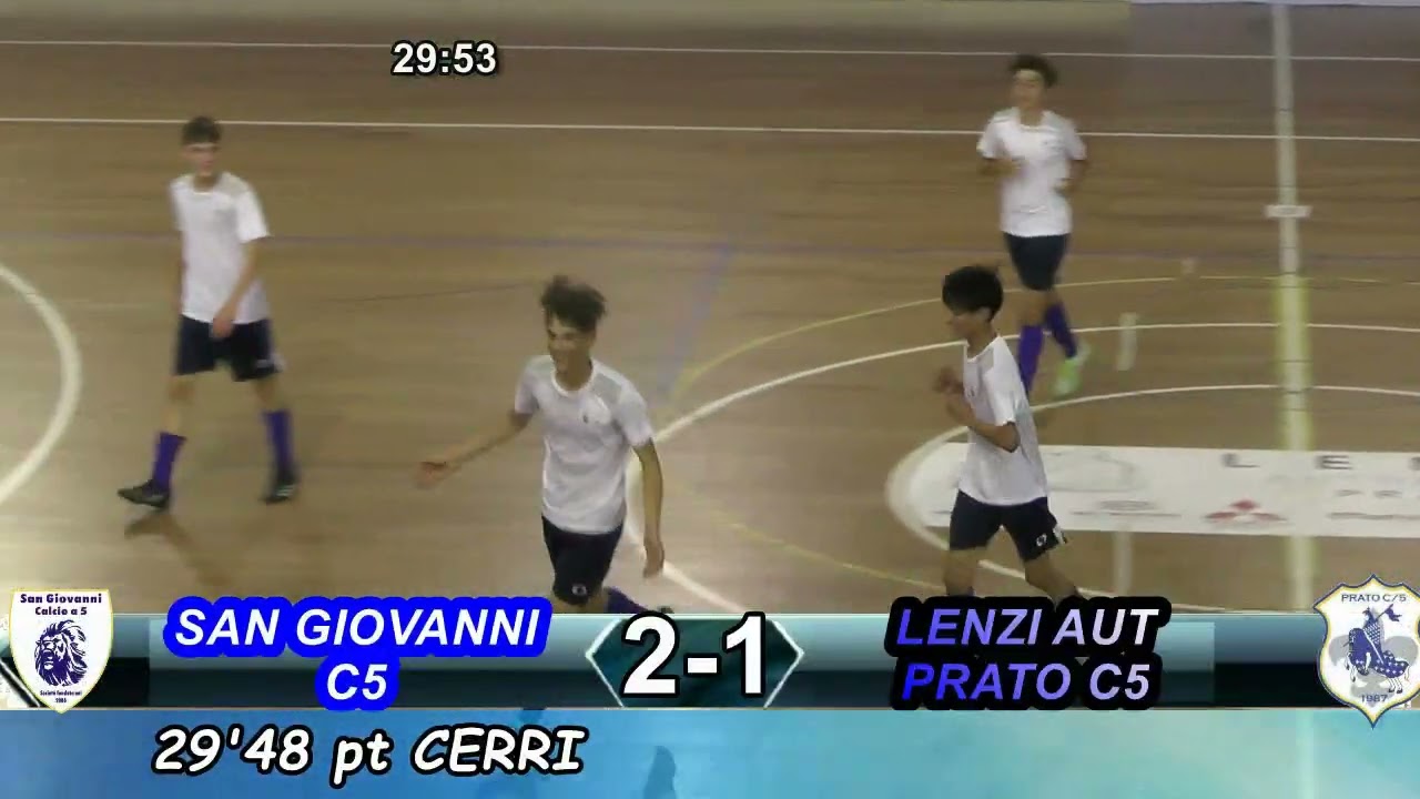 SAN GIOVANNI vs PRATO C5 U15 (highlights)