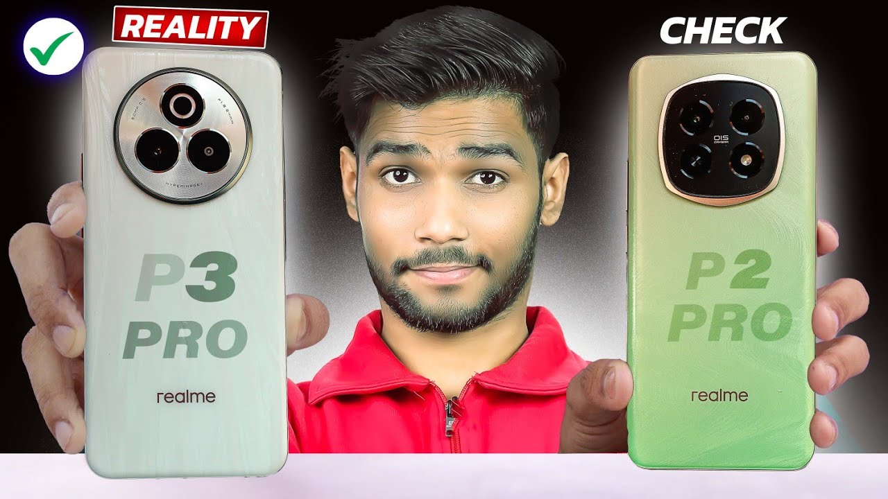 Realme P3 Pro против Realme P2 Pro Reality