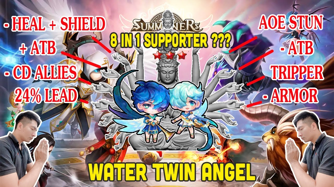 King of support ? Water Twin Angel Carry me to G3 RTA, how to rune and use  by Dr_Nhọ #summonerswar