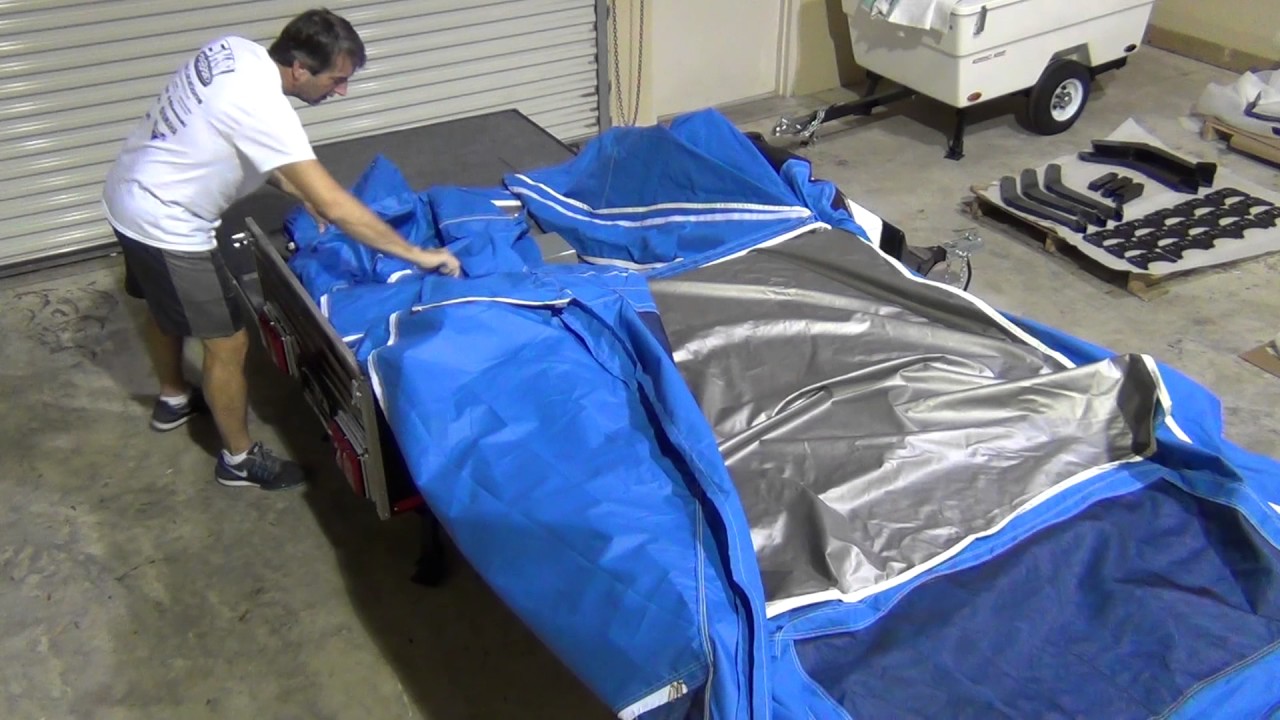 Time Out Motorcycle Camper Take Down