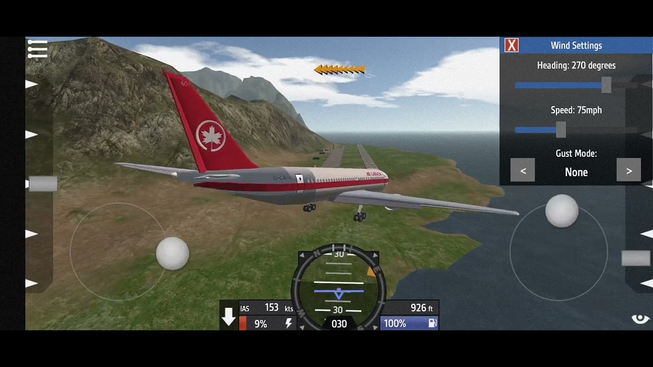 Air Canada 143 in Simpleplanes (Deja vu geoxor) #swiss001landing