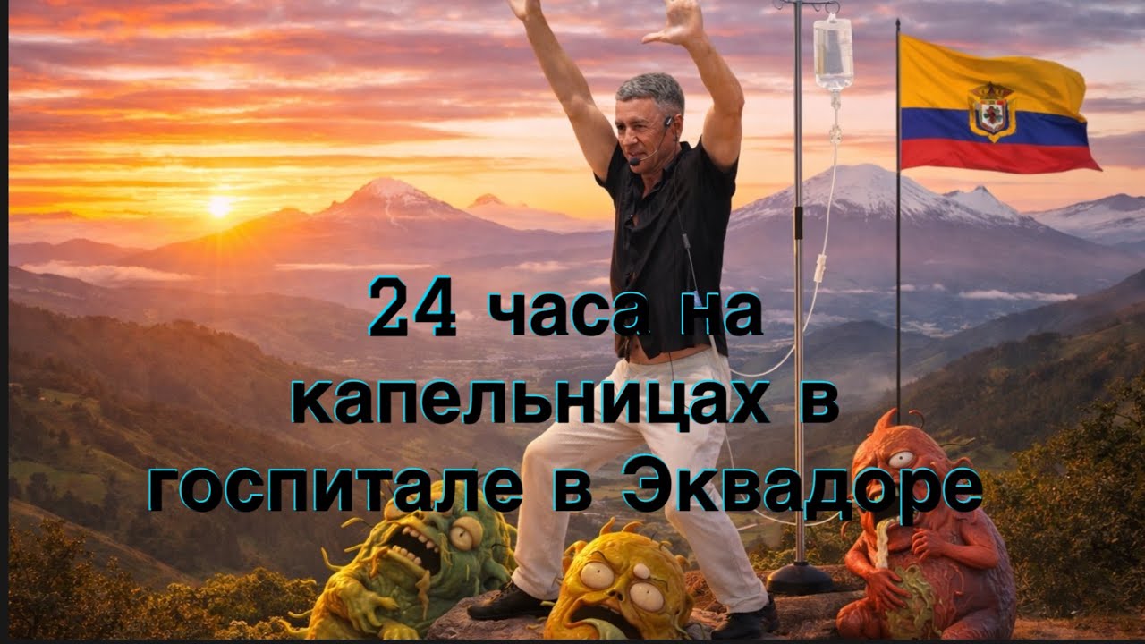 Первая в моей жизни капельница или покорение эквадорской кишечной инфекции 