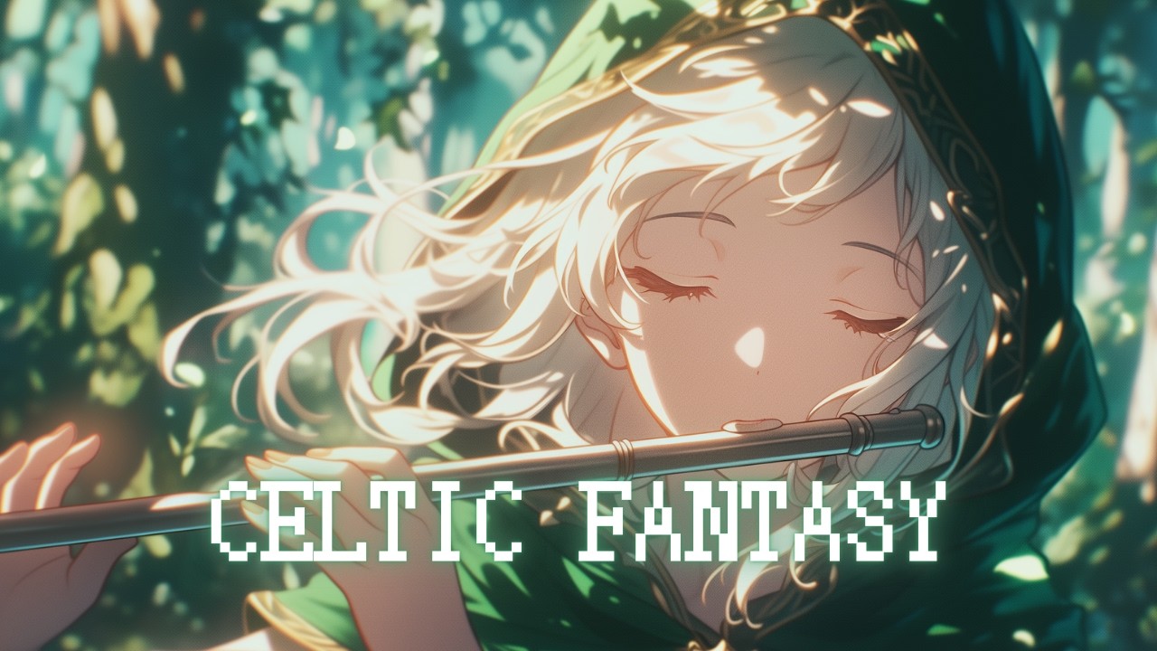 Celtic Fantasy Music - Gentle Forest Flute in a Quiet Medieval Woodland | Relaxing Study Music