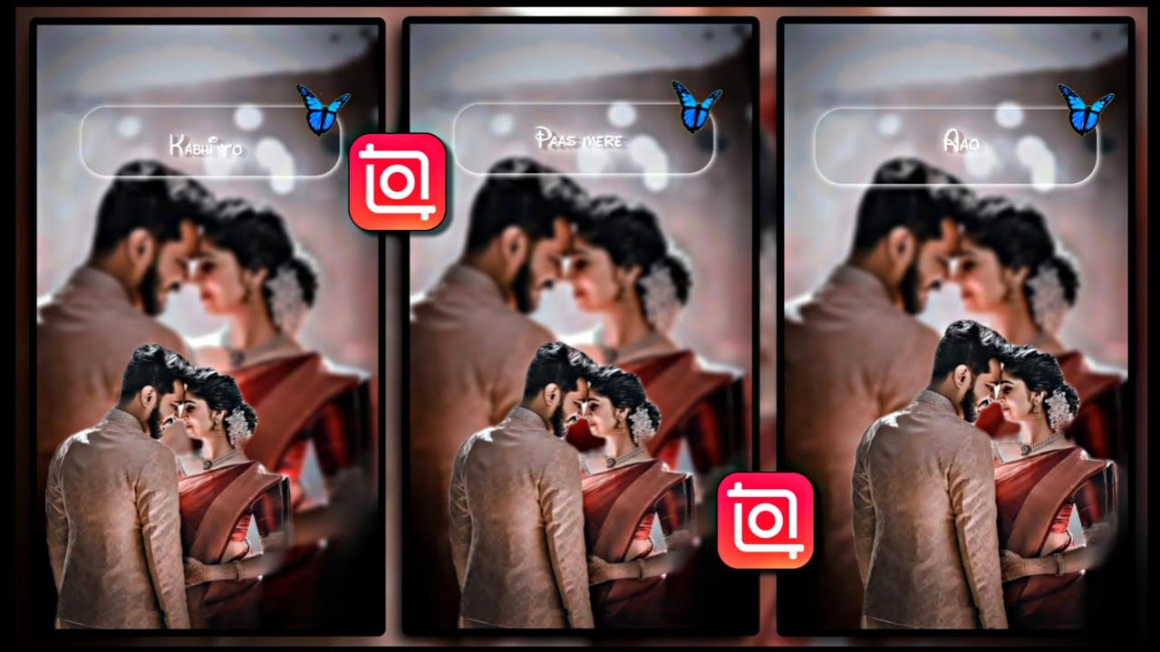 New Lyrics Status Video Editing In Inshot (Bangla) | Inshot Photo Moving Status Editing Tutorial