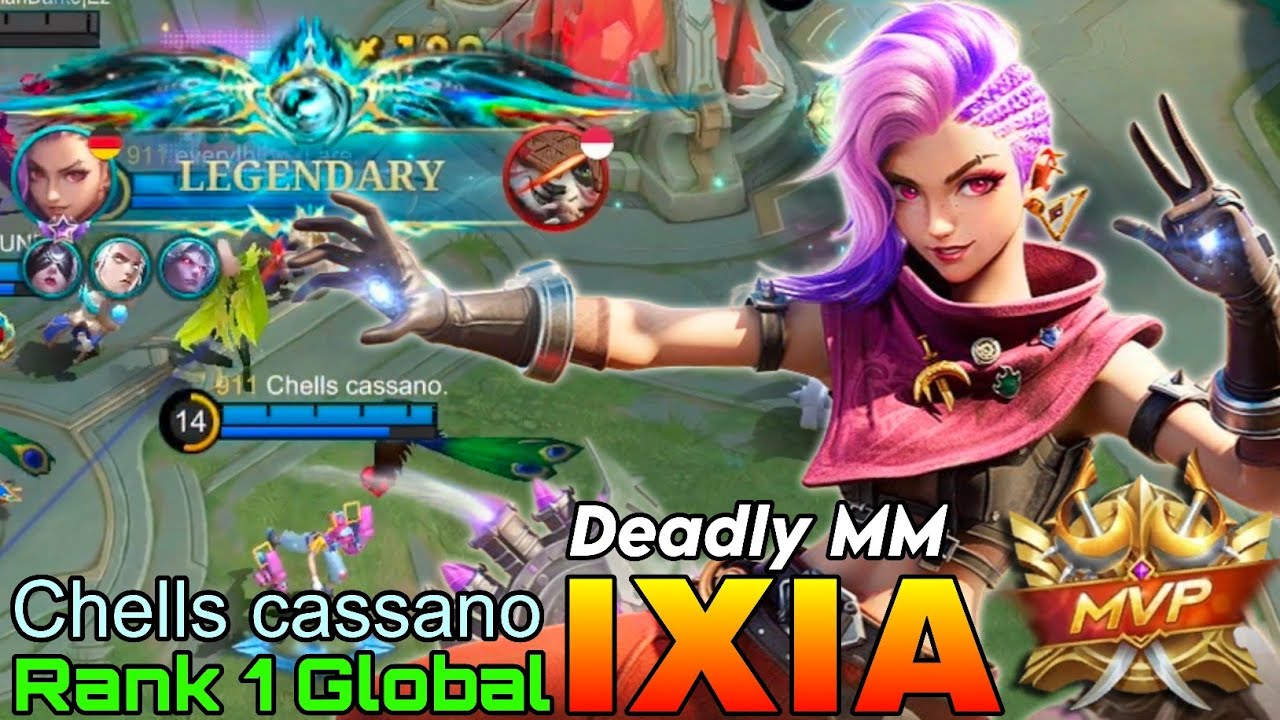 Legendary Ixia Deadly Marksman - Top 1 Global Ixia by Chells cassano. - Mobile Legends