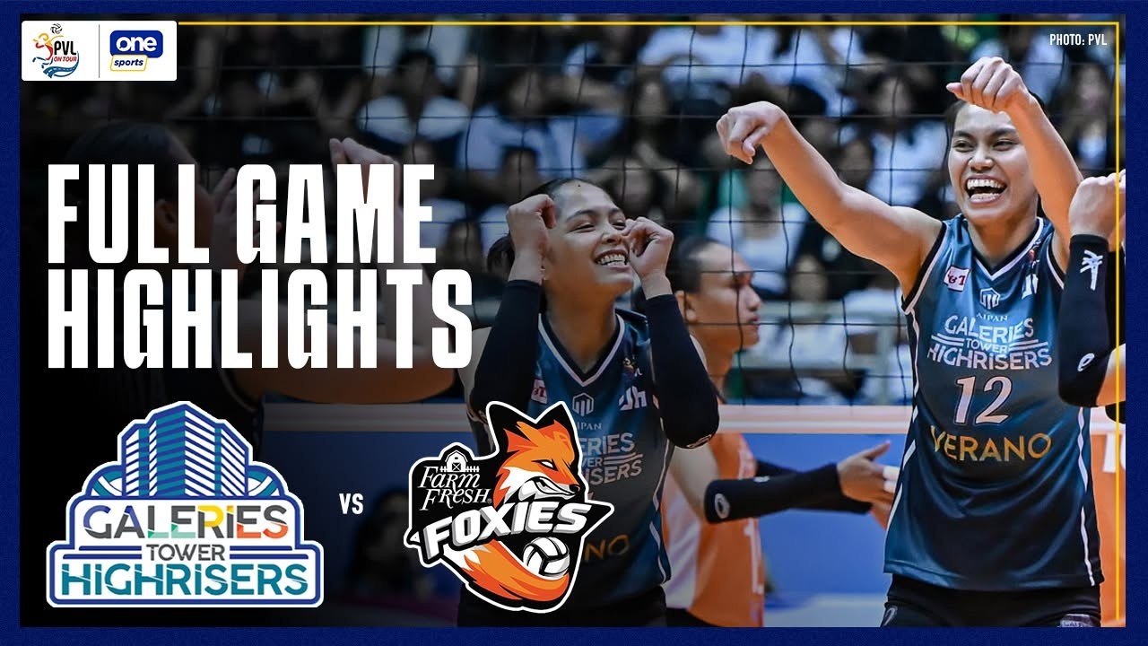 GALERIES TOWER vs FARM FRESH | FULL GAME HIGHLIGHTS | 2026 PVL ON TOUR | JULY 11, 2026