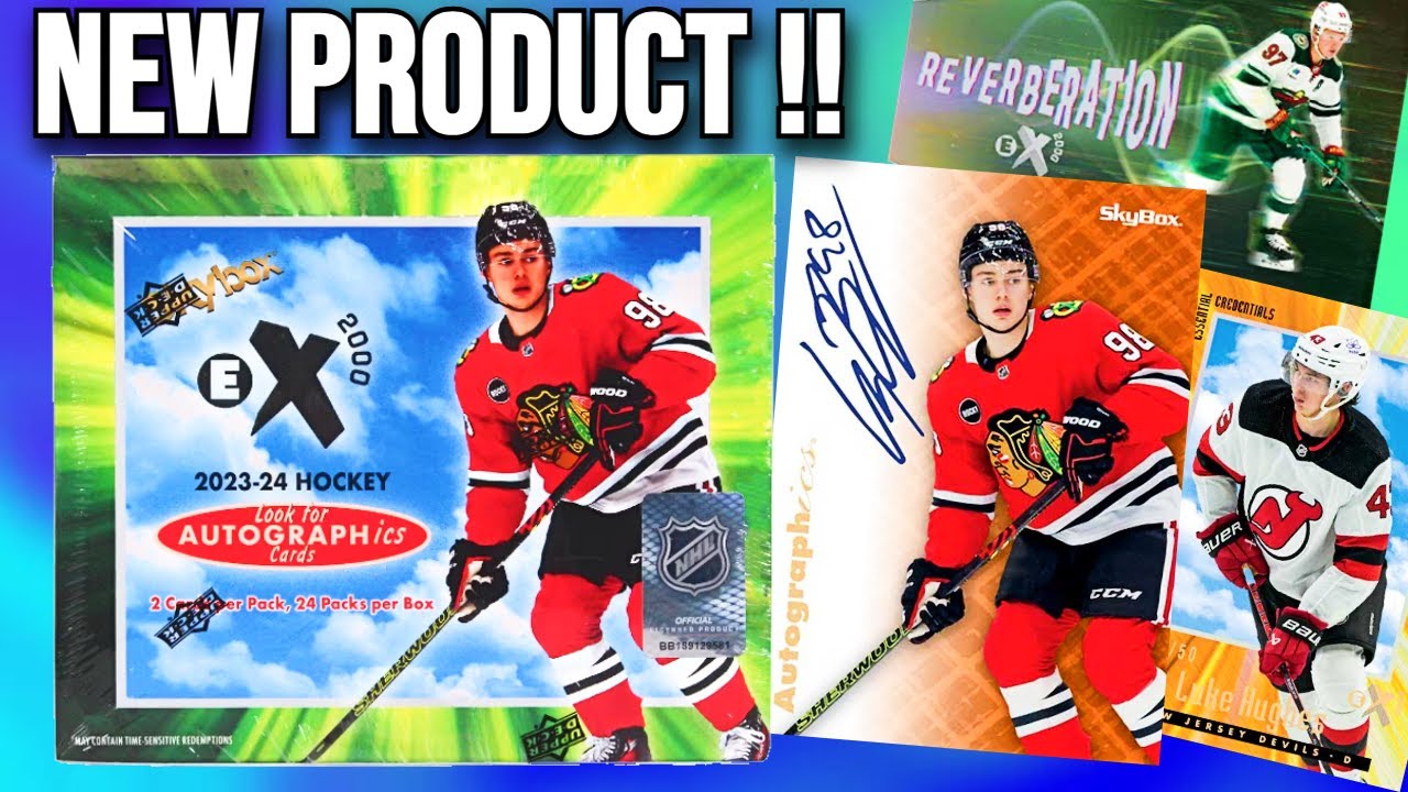 2023-24 Upper Deck Skybox E-X 2000 Hockey Hobby Box Opening!!