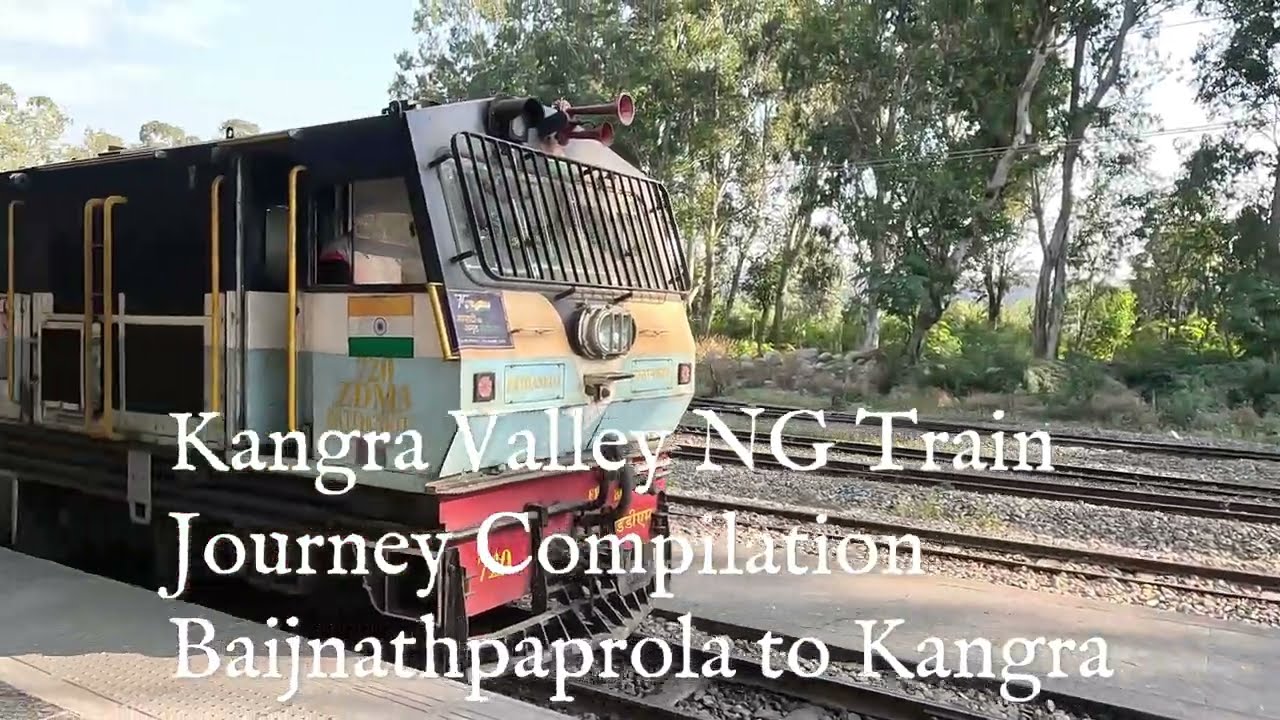 KANGRA VALLEY NG 2 / Baijnathpaprola to Kangra Journey