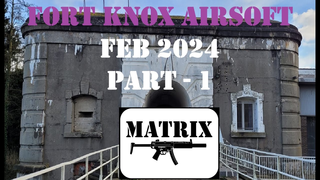 Fort Knox airsoft 24-02 -24 part 1 - PCC-45 attack with drum-mag