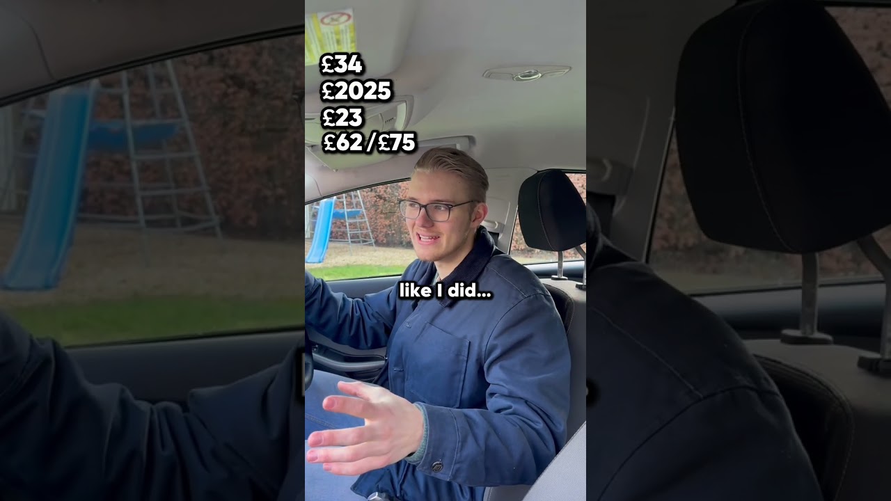 Cost To Start Driving In The UK...