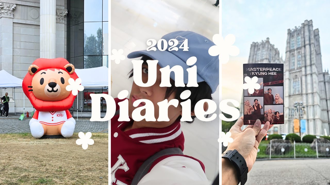 Uni Diaries 2024🎓🇰🇷 - Kyunghee, SKKU, Hanyang, Han river, itaewon / 유학생활 2024 - 경희대, 한양대, 한강, 이태원