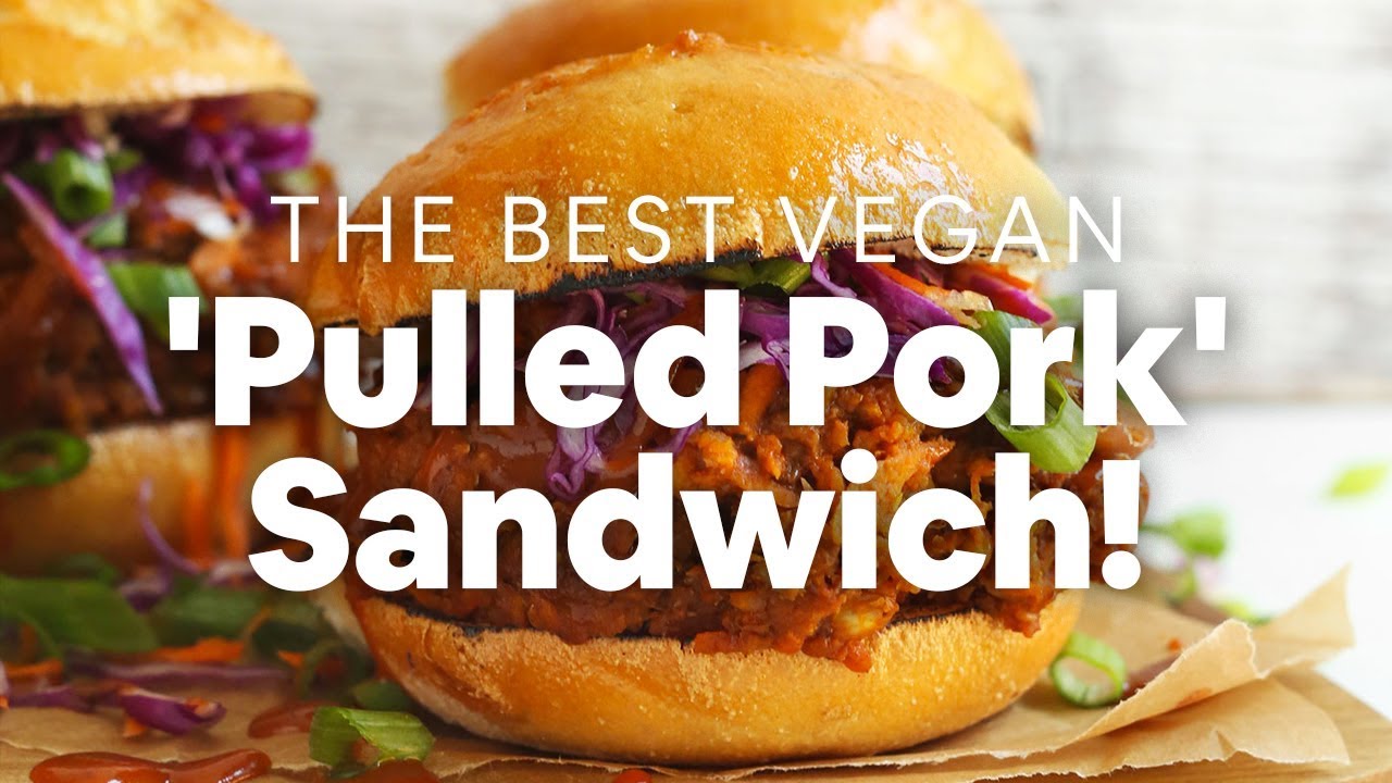 The Best Vegan 'Pulled Pork' Sandwich!  | Minimalist Baker