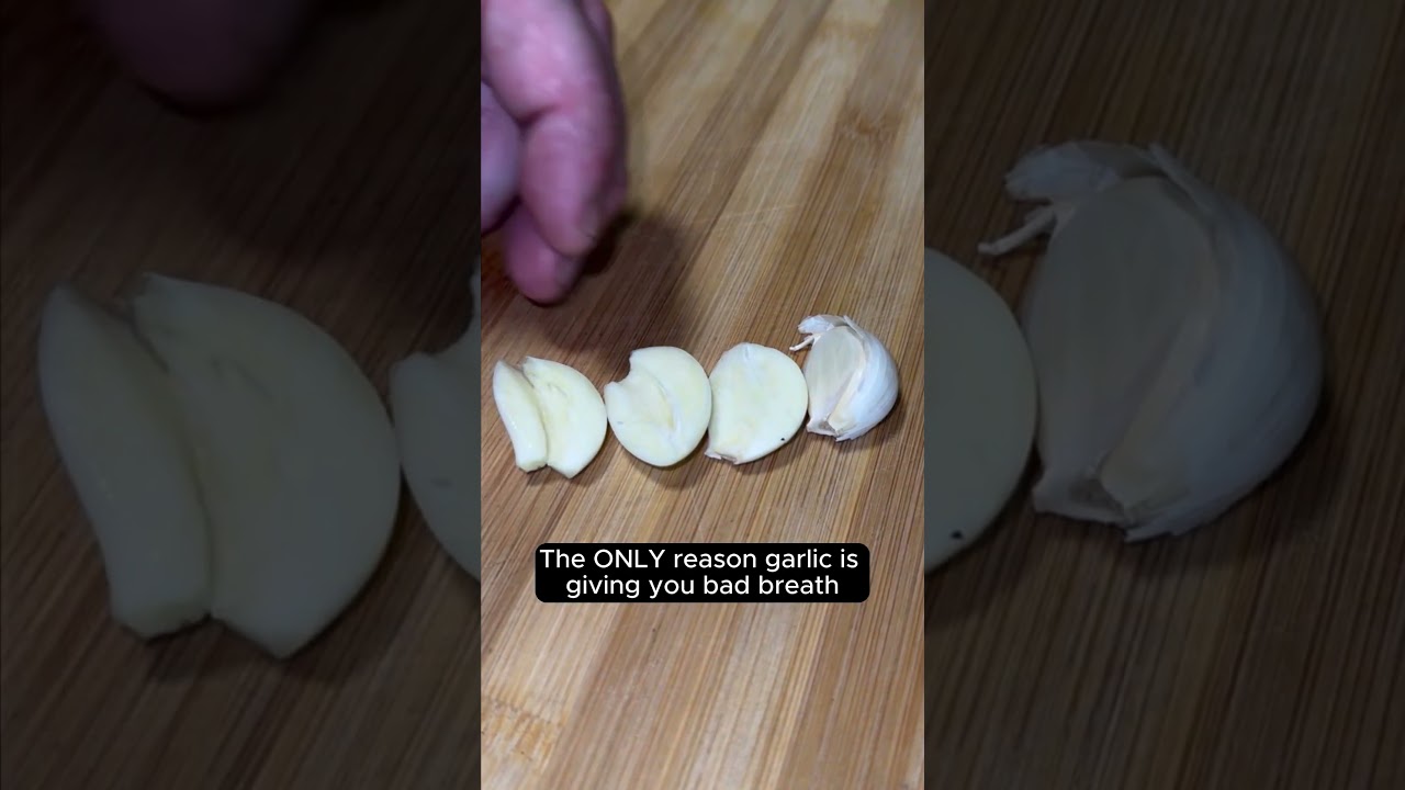 If garlic gives you bad breath #shorts