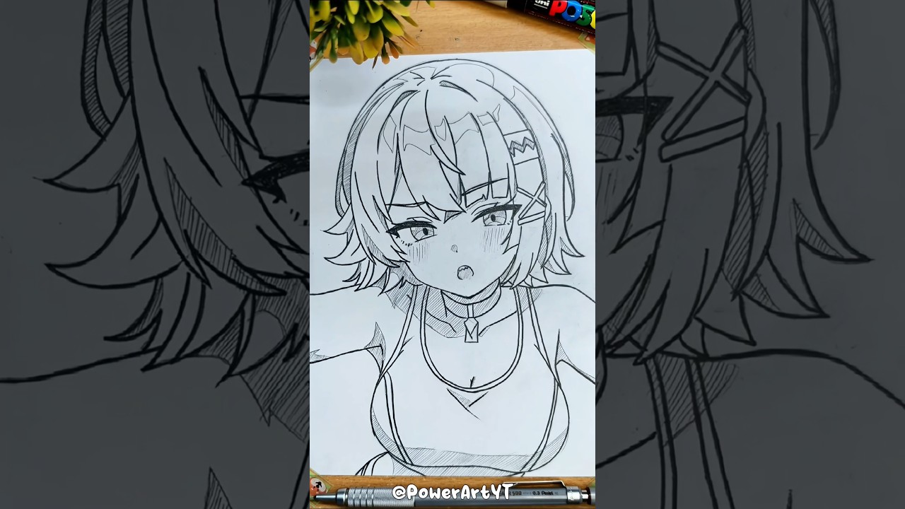 Drawing Ellen joe ! ✨ #zenlesszonezero #イラストメイキング #創作 #アニメ #鬼滅の刃