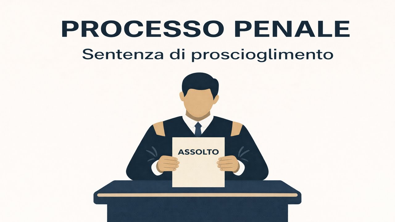 Processo penale - Sentenza di proscioglimento | Riassunti procedura penale