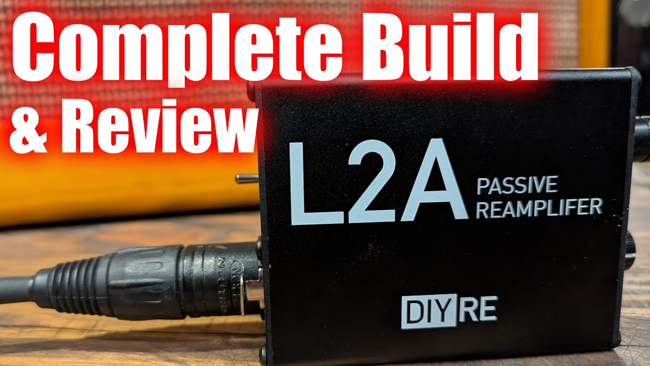 DIY.RE L2A Reamping Box Kit Build & Test | Full Review