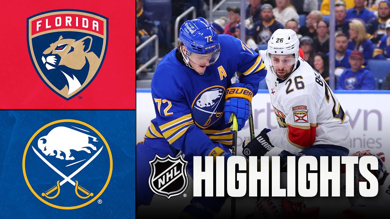 NHL Highlights | Panthers vs. Sabres | October 18, 2025