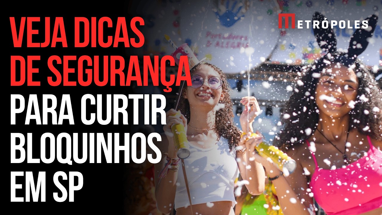Saiba como curtir os bloquinhos com segurança em São Paulo