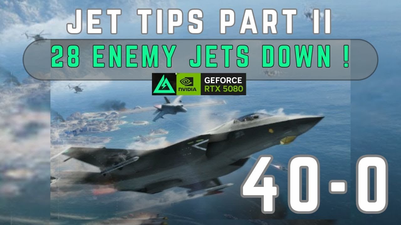 40KD Immortal Jet в борьбе за превосходство в воздухе! Советы по Delta Force Jet, часть 2