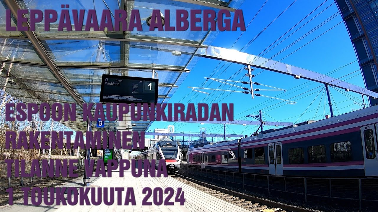 Espoon kaupunkiradan asemat: Leppävaara