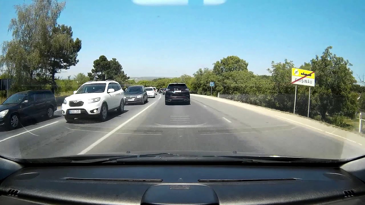 Chisinau - Criuleni (timelapse x6) (M21)