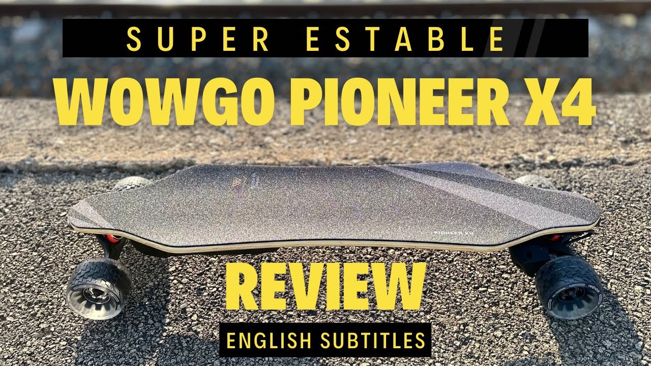 Wowgo Pioneer X4 Skate Eléctrico Versión 2023 -  REVIEW