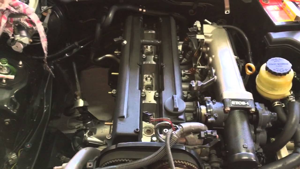 Vvti 1JZGTE spark plug change