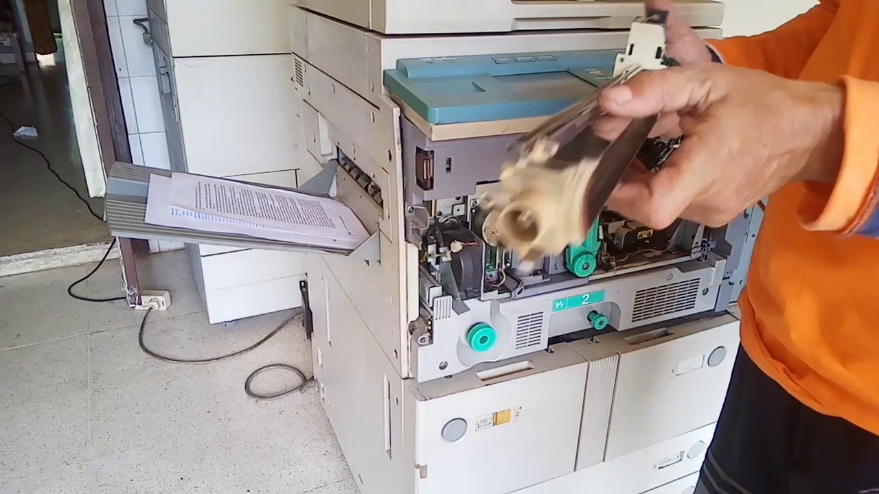 FOTO COPY BURAM / KURANG TAJAM PADA IR 6000/IR 6570 SETEL KAWAT PRIMARI