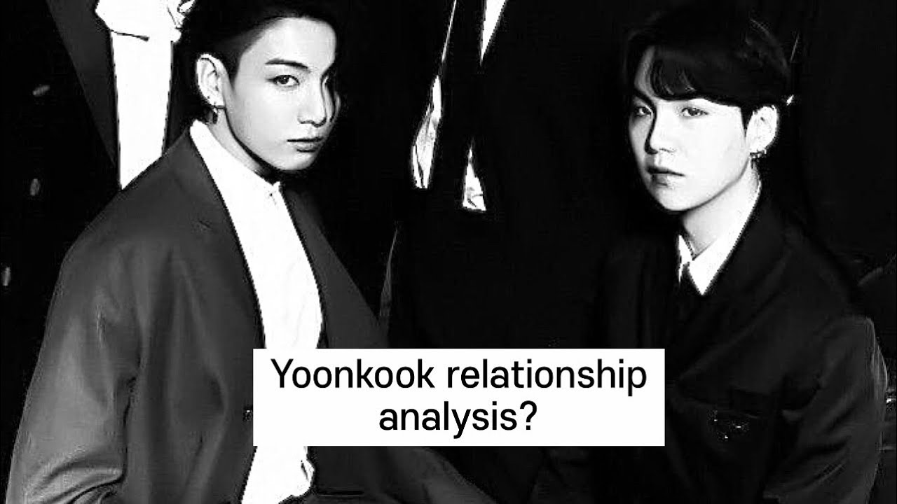Jungkook can't stop staring at Yoongi, he's drowning : Kookgi  😦🤔