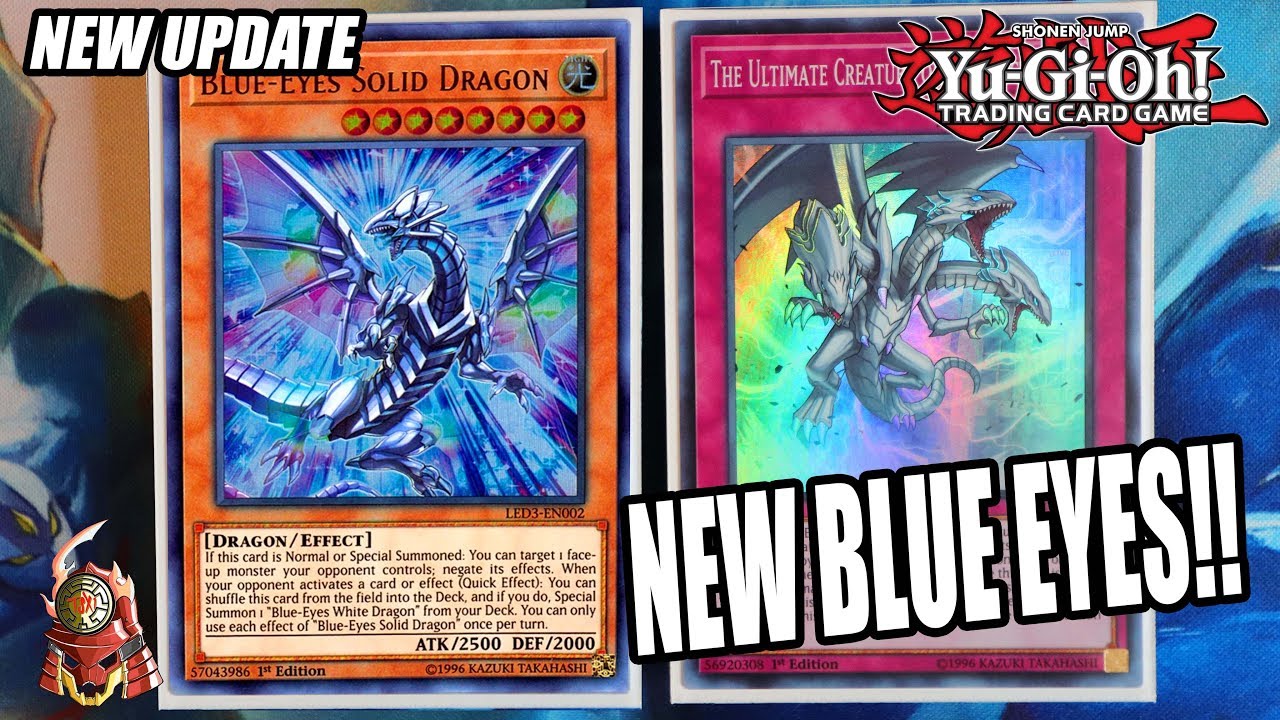 Yu-Gi-Oh! BEST! NEW BLUE-EYES DECK PROFILE! NEW SUPPORT! OCTOBER UPDATE (September 17, 2018 Banlist)