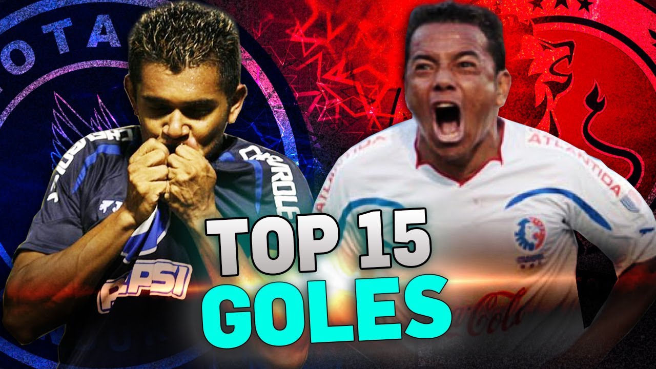 TOP 15 - Los mejores GOLES de la historia del clásico capitalino Olimpia vs Motagua