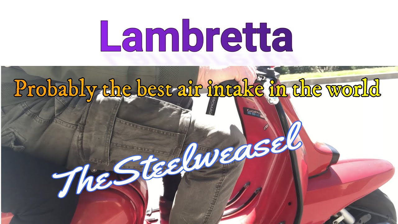The best Lambretta air filter in the world