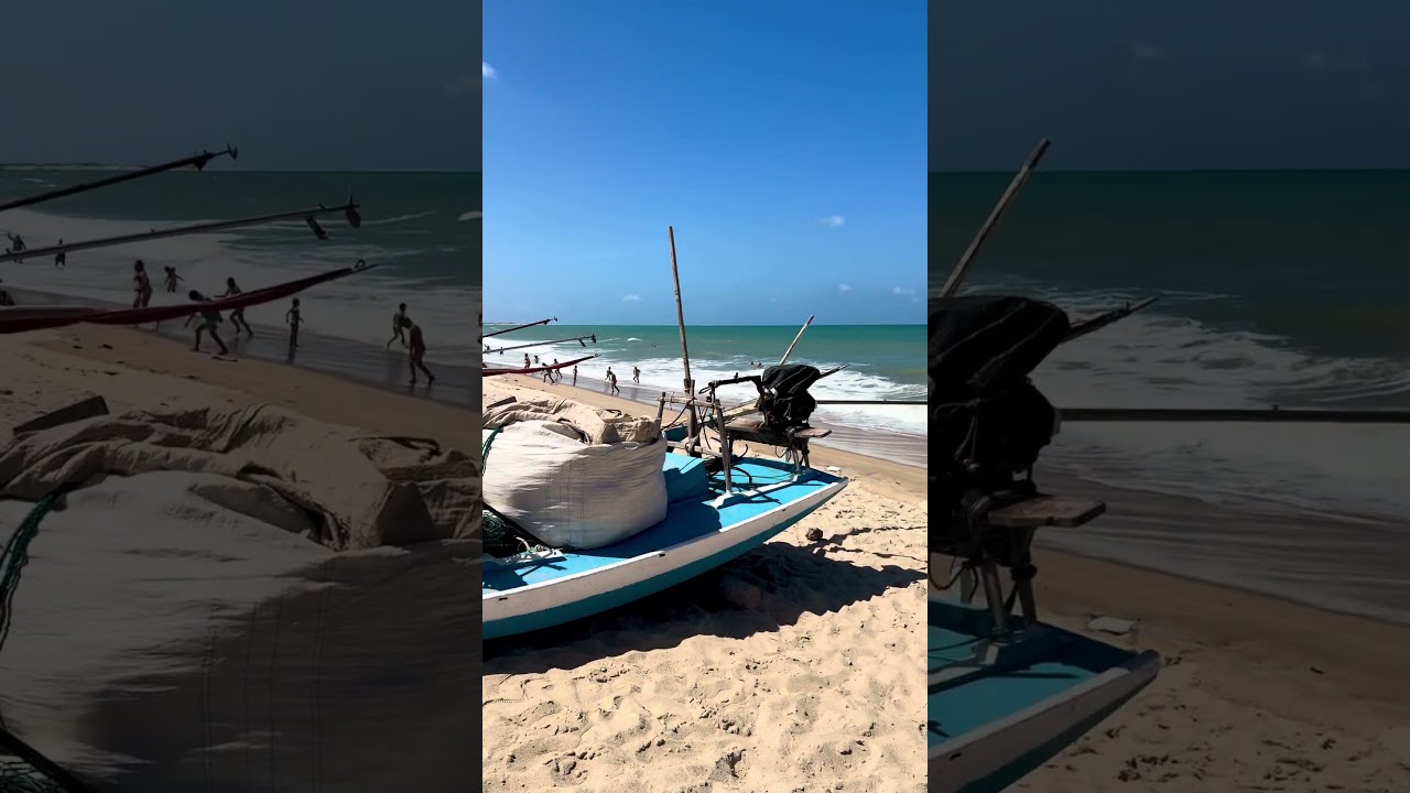 Praia de Carnaubinha, Touros, RN.