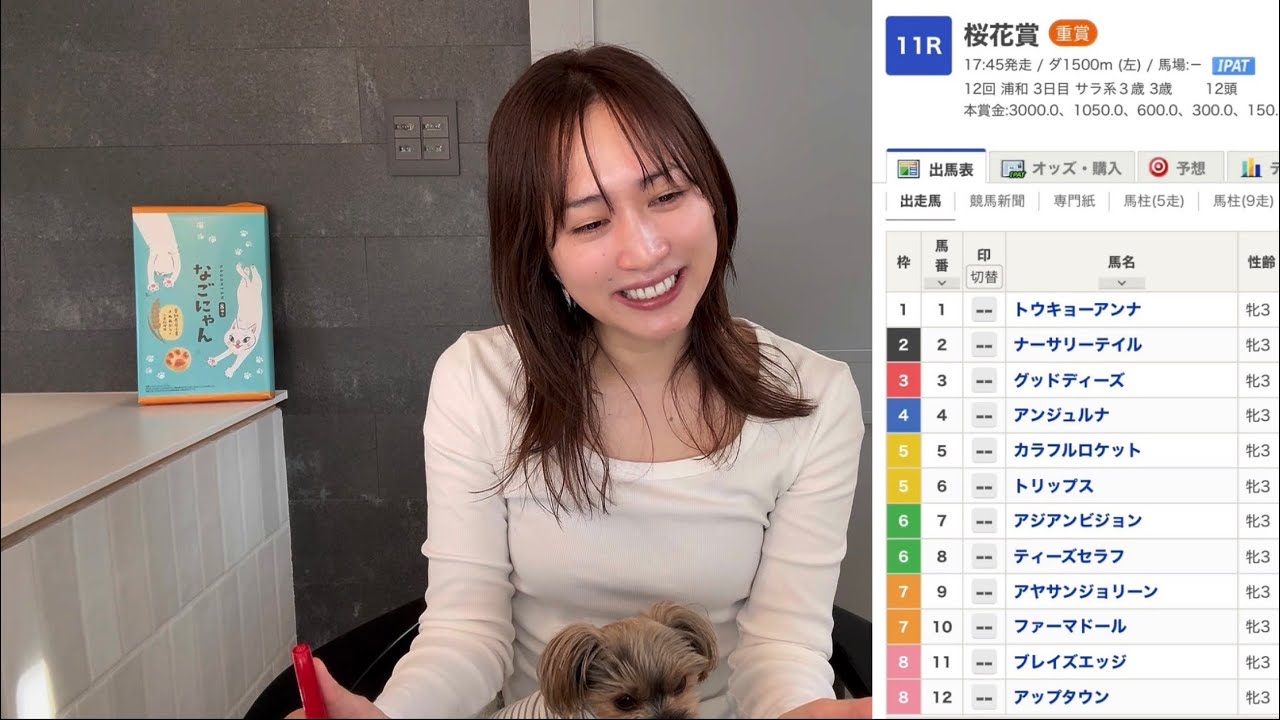 【3/18ゲリラ予想】桜花賞やりましょ💪🌸
